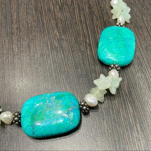 Semi Precious Stone Necklace - Picture 4 of 6